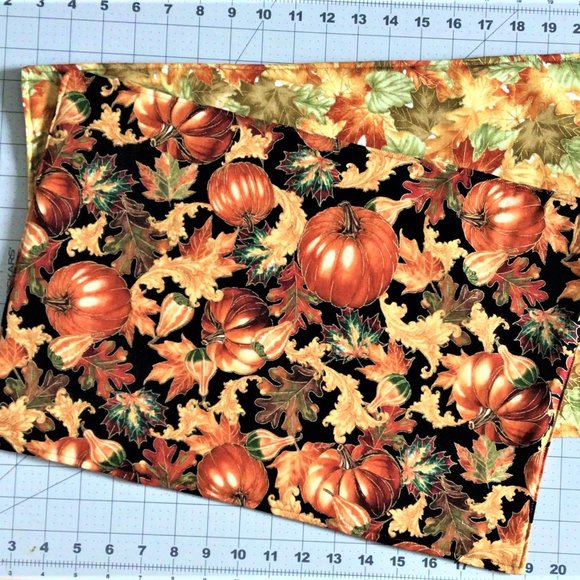 Pumpkin Harvest Table Placemats Set of 6 - Picture 1 of 4